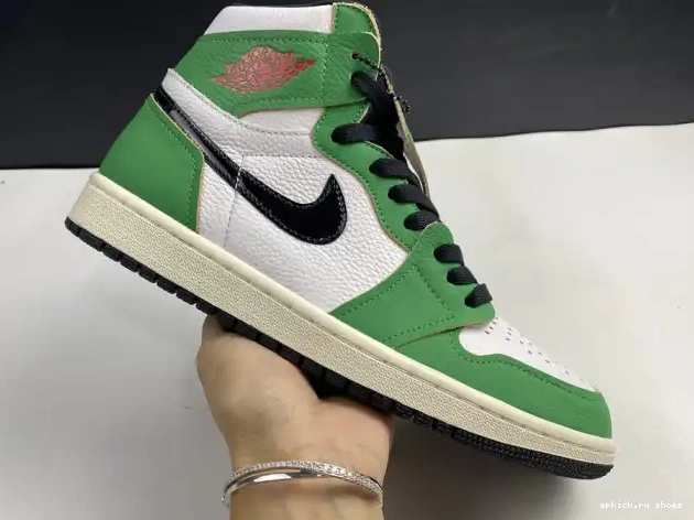Cheap Lucky Air High Green Jordan DB4612-300 1 Retro 0613